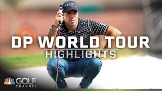 DP World Tour Highlights DP World Tour Championship Round 1  Golf Channel [upl. by Edi]