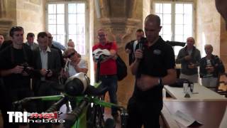 Presentation Cervelo P5 Frederik Van Lierde [upl. by Desdamonna]