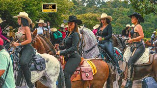 CABALGATA de MUJERES en Caicedonia  Valle 😍 COLOMBIA 2023 [upl. by Lincoln]