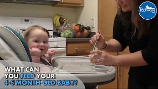 Feeding Your 46 Month Old Baby [upl. by Elephus]