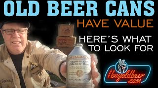 Vintage BEER CANSWhats CAH amp whats TRASH  ibuyoldbeercom [upl. by Amatruda225]