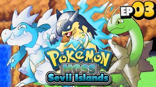 NEW MEGA EVOLUTION  Pokemon HGSS Sevii Islands Part 3 Fan Game Gameplay Walkthrough [upl. by Burrill]