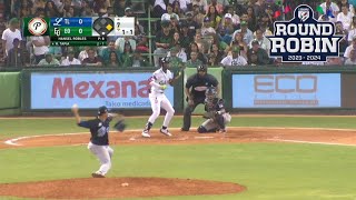 Resumen Tigres del Licey vs Estrellas Orientales Round Robin 05012024 [upl. by Moraj]