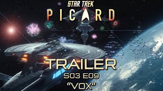 TRAILER quotVOXquot STAR TREK PICARD SEASON 03 EPISODE 09 4K UHD PROMO SNEAK PEEK 3X09  S03E09 [upl. by Aem]