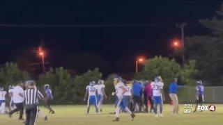 CLEWISTON  FHSAA suspends football team after fight [upl. by Eked]