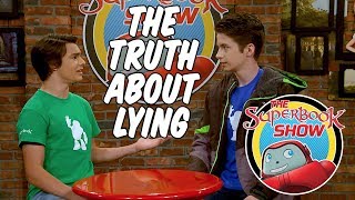 Truth About Lying  The Superbook Show [upl. by Ennairek40]