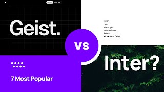 The 7 Most Popular Fonts for UIUX in 2024 [upl. by Aras720]