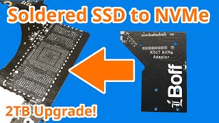 Touchbar MacBook Pro NVMe SSD Upgrade [upl. by Schoof]