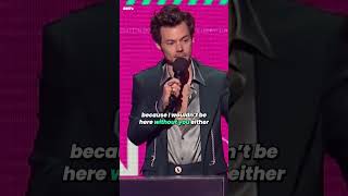 Harry Styles Thanks One Direction At The BRITs 🥰 [upl. by Noneek]