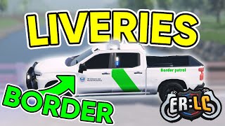 CRAZY COOL LIVERIES IN ERLC Best FREE Livery in Roblox ERLC [upl. by Killoran]