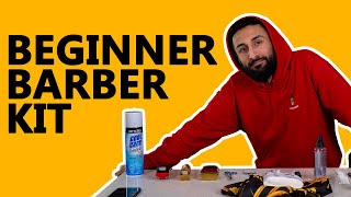 BEST BARBER KIT FOR BEGINNERS  Starter Tools amp Equipment [upl. by Narcho279]