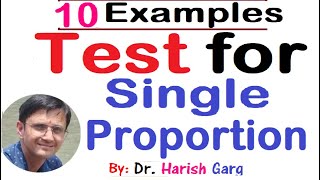 Large Sample  Test for Single Proportion A unique 4step Strategy [upl. by Adi]