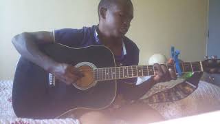 MUHOZA WANJYE BY CASSIEN TWAGIRAYEZU GUITAR COVER BY VALENS [upl. by Leba]