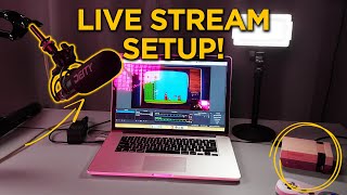 How To Set Up a Live Stream With OBS Studio  A Guide to Twitch Streaming Your Games [upl. by Jacklyn]