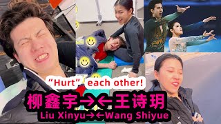 Come on！“Hurt” each other Wang Shiyue→←Liu Xinyu quotOddquot partner｜来吧！互相伤害！王诗玥→←柳鑫宇：“奇奇怪怪”的对方！part1 [upl. by Urd]