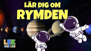 Planeter och Rymden för barn  Utforska solsystemet  Lärande Barnprogram på Svenska [upl. by Llehcor409]