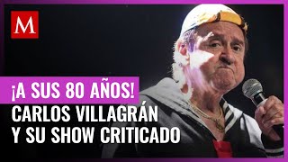 Carlos Villagrán Kiko reaparece en su show bailando y se gana los aplausos del público [upl. by Havot]