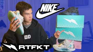 Nike RTFKT CryptoKicks IRL  Unboxing [upl. by Navets]