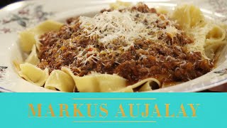 Pappardelle med köttfärssås  Markus Aujalay [upl. by Jo-Ann172]