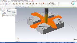 Tutorial Mastercam 2019 Estrategias de Maquinados Peel Mill amp Blend Mill [upl. by Leggett179]