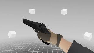 Desert Eagle  Viewport Animation [upl. by Dickey]