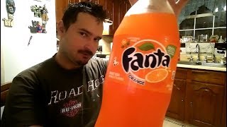 Fanta Orange Soda Review [upl. by Niknar]