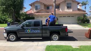 How to Move Large Items in Your Pickup Truck Bed  GoShare [upl. by Josefina]