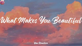 What Makes You Beautiful  One Direction Lyrics The Chainsmokers Loving Caliber David Guetta [upl. by Yenterb]