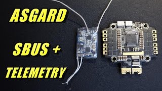 Asgard Connect Sbus Receiver  Telemetry [upl. by Jaan]