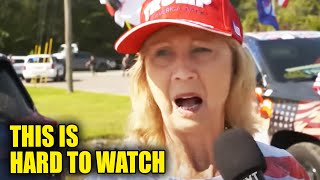 This MAGA Woman Cant Answer A Simple Question [upl. by Vitalis]