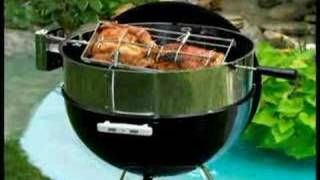 EZ Que Weber Kettle Ring Rotisserie [upl. by Linnette]