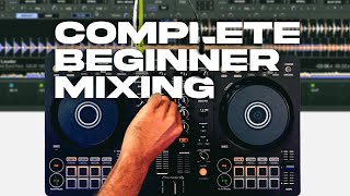 DJ Mixing Techniques For Complete Beginners  Pioneer DDJFLX4 [upl. by Ekihc650]