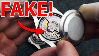 OPENING A 600 FAKE ROLEX [upl. by Aribold]