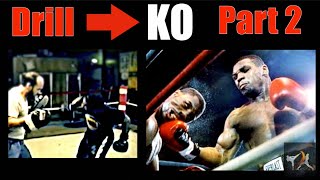 Mike Tyson  Crazy Drills That Became KOs PART 2 Technique Breakdown [upl. by Susanne689]