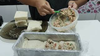 TORTA CREMOSA DE SARDINHA  BOLO SALGADO COM PÃO DE FORMA [upl. by Shaefer]