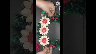 Christmas Wreath christmasdecor diy [upl. by Nerta451]