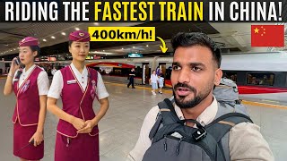 FASTEST Train Ride in World BeijingShanghai 🇨🇳 1200 kms in 4 hours [upl. by Airliah]