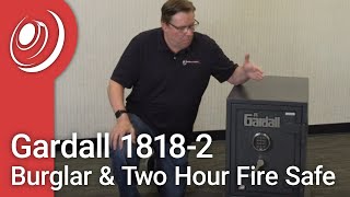 Gardall 18182 Burglar amp Two Hour Fire Safe with Dye the Safe Guy [upl. by Lorilyn998]