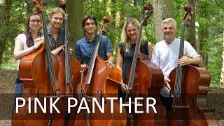 PINK PANTHER Theme  double bass quintet  Božo Paradžik amp students [upl. by Maribeth]