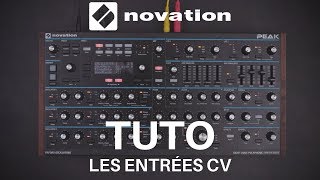 NOVATION  tutos hack series  les entrées CV du PEAK vidéo de La Boite Noire [upl. by Suiradel864]