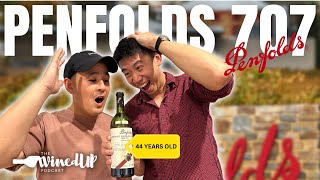 Tasting 44 Year Old Penfolds 707 [upl. by Naujik166]