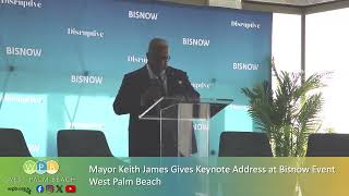 Mayor Keith James Gives Keynote Address at Bisnow Event [upl. by Avram568]