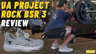 UA PROJECT ROCK BSR 3 REVIEW  Just Okay [upl. by Anilac]