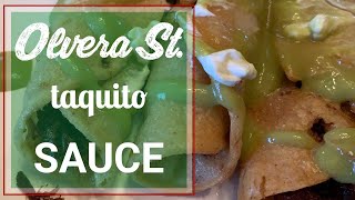 Olvera Street Taquito Sauce cielitolindo olverastreettaquitos avocadosauce [upl. by Onaled]