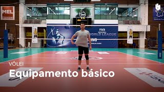 Equipamento básico  Vôlei [upl. by Refinnaj]