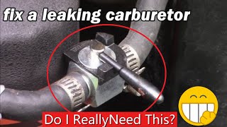 Cleaning and rebuilding a Tecumseh Series 11 carburetor [upl. by Anahtor]