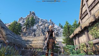 Skyrim SE 3rd Person Setup 2024  2500 Mods 750 plugins [upl. by Brander]