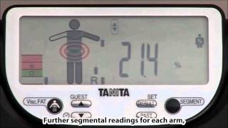 Tanita BC601 Body Composition Monitor [upl. by Introk315]