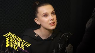 MONCLERGENIUS  Millie Bobby Brown speaks to Derek Blasberg in Milan [upl. by Kamaria]