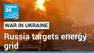 Russia stages largest air strike yet on Ukraines energy facilities Kyiv says • FRANCE 24 English [upl. by Yatnod770]